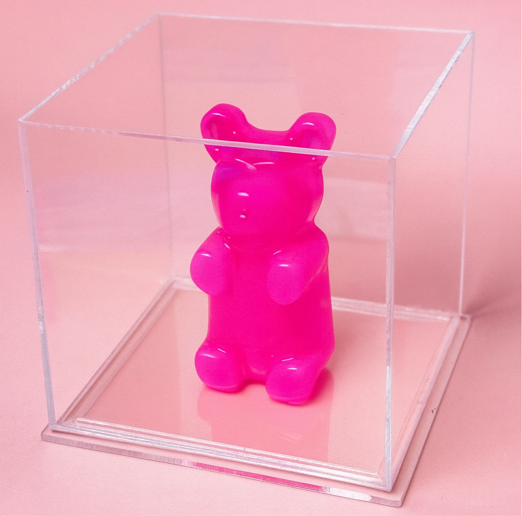 Candy Cube - Urso na Caixa de Acrílico