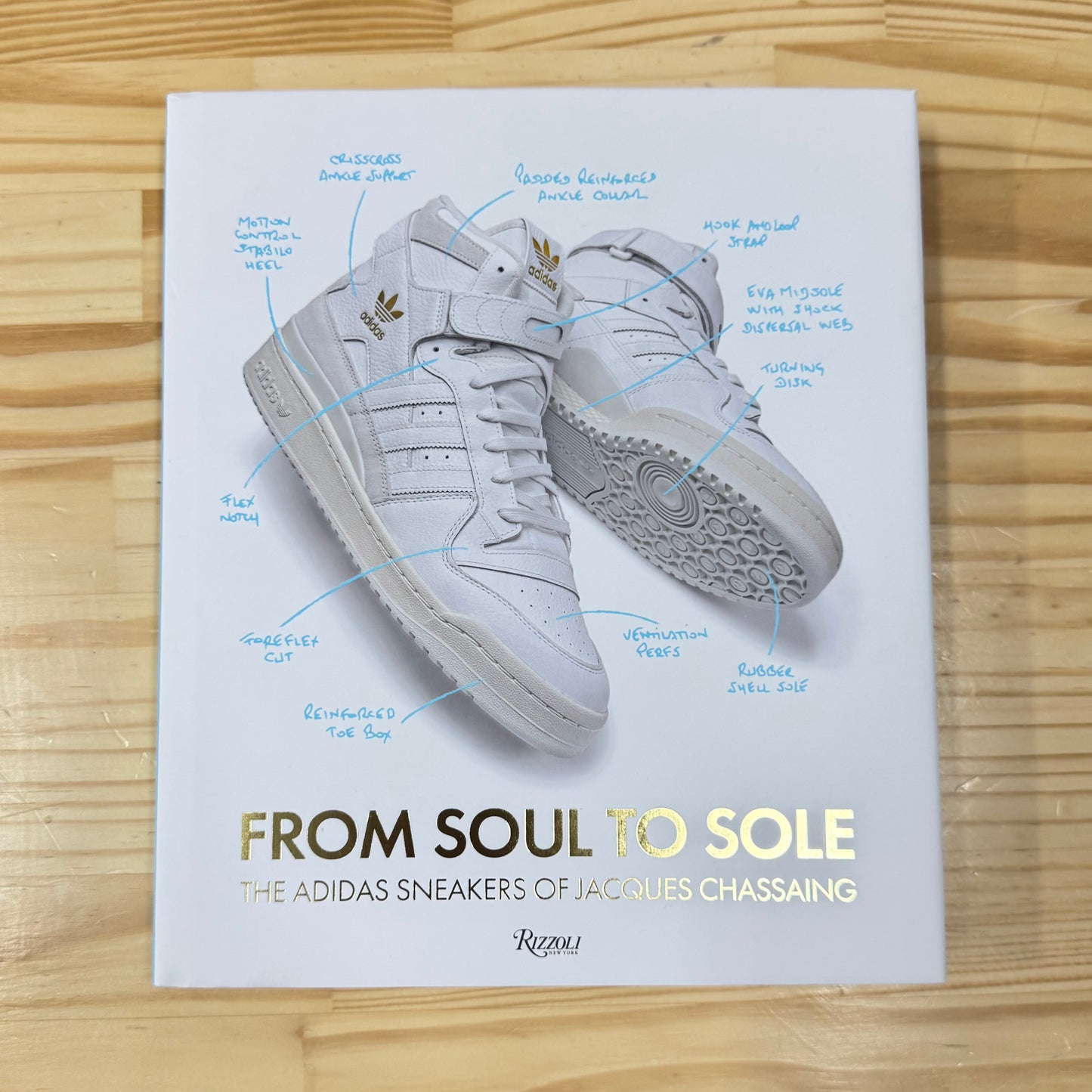 Livro From Soul To Sole: The Adidas Sneakers Of Jacques Chassaing - Rizzoli - Modern Mood