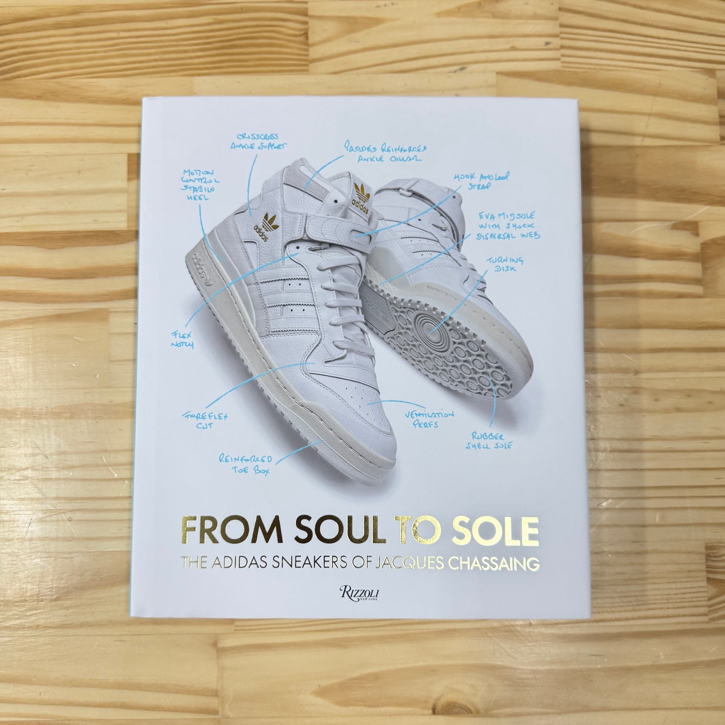 Livro From Soul To Sole: The Adidas Sneakers Of Jacques Chassaing - Rizzoli - Modern Mood