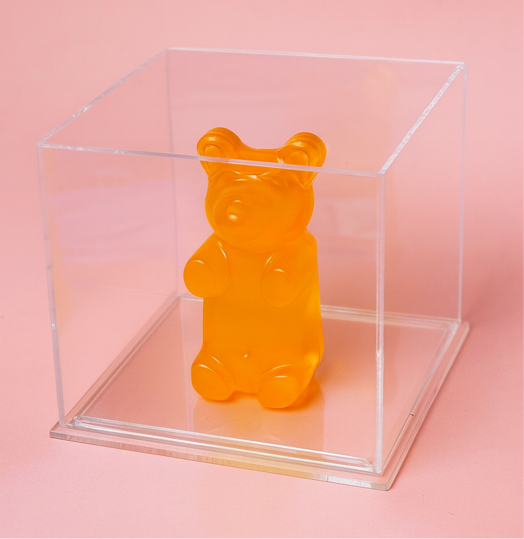 Candy Cube - Urso na Caixa de Acrílico