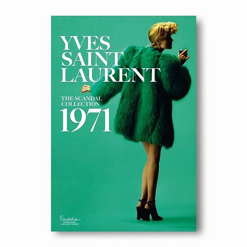 Livro Yves Saint Laurent The Scandal Collection, 1971 Abrams Books