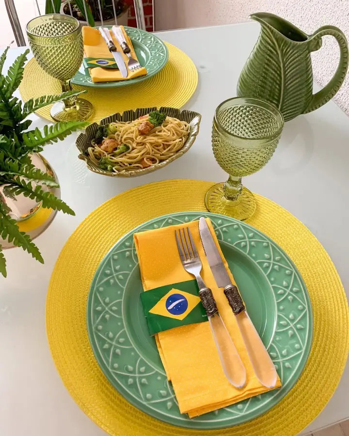 Decoração criativa para assistir aos jogos da Copa