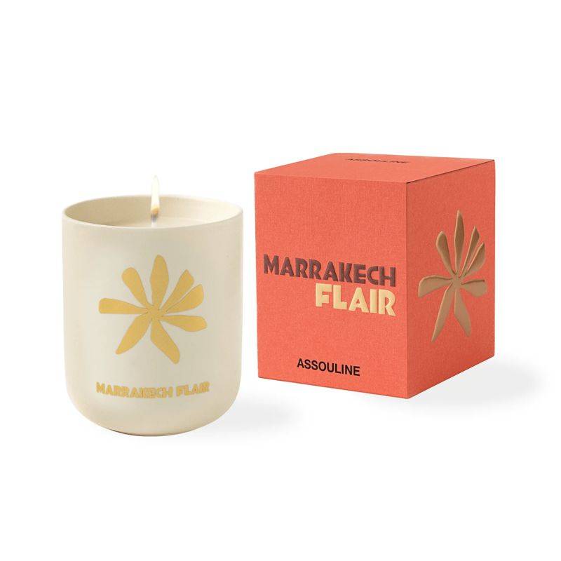 Livro Candle Marrakech Flair Travel From Home Assouline - imagem 1