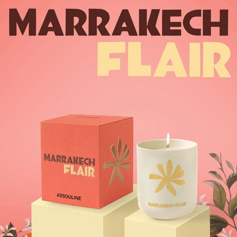 Livro Candle Marrakech Flair Travel From Home Assouline - imagem 4
