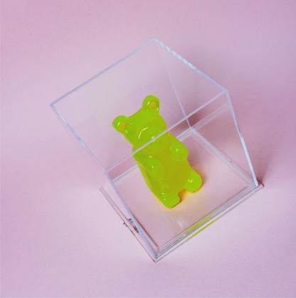 Candy Cube  - Urso na Caixa de Acrílico
