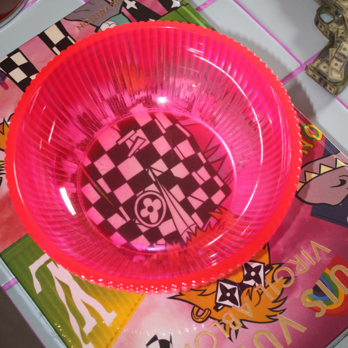 Glow Bowl - Centro de Mesa Decorativo