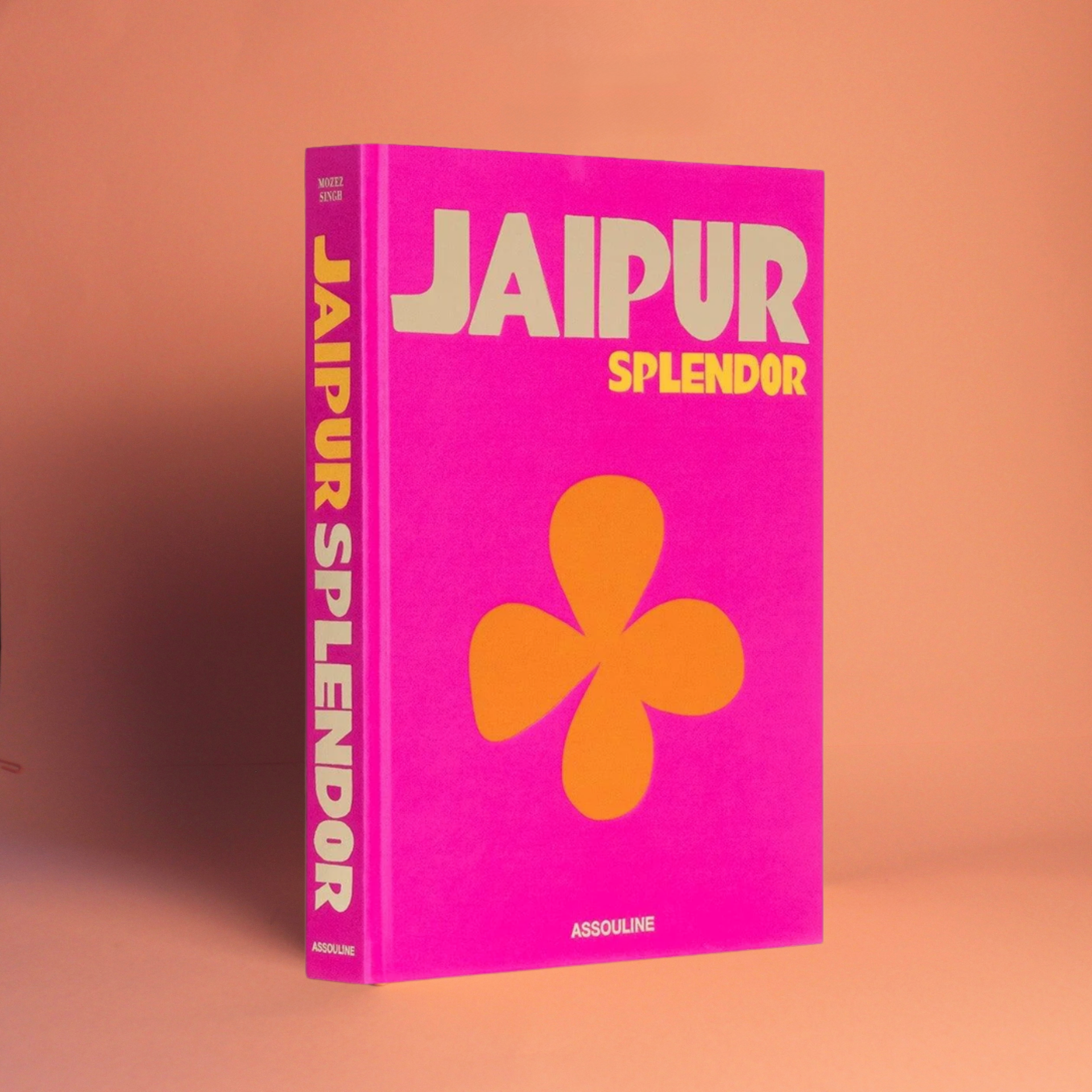 Livro Jaipur Splendor Assouline em capa dura, coffee table book de luxo para decoração e coleção