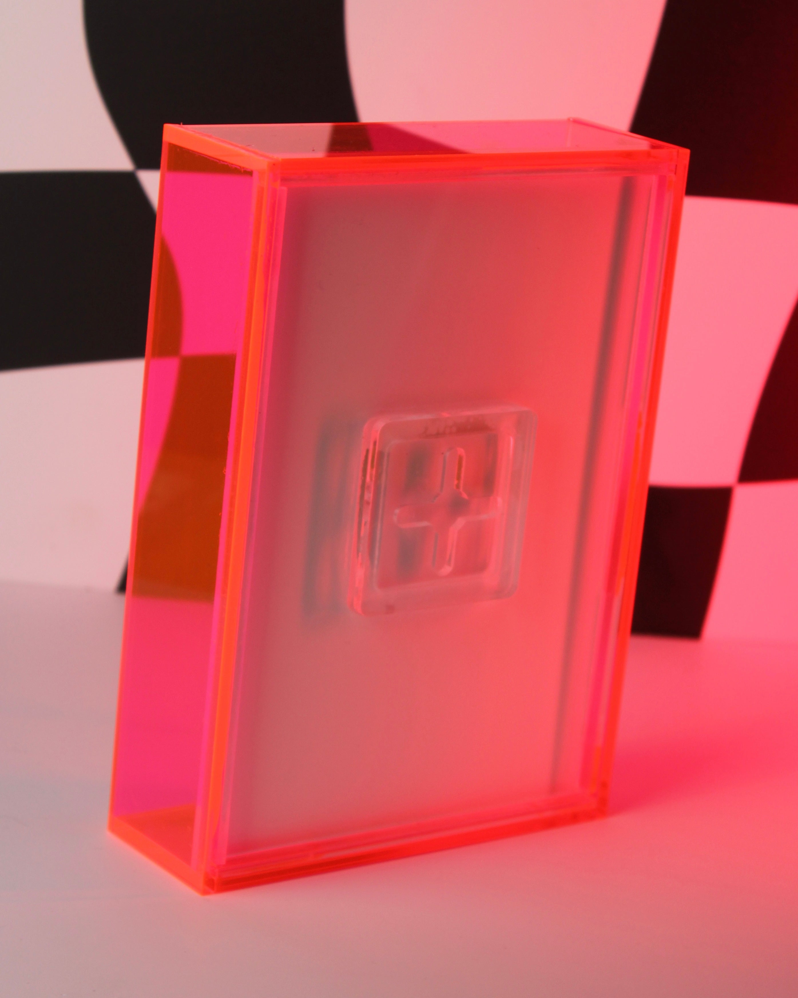 Pop Frame - Escultura de Picolé na Moldura de Acrílico