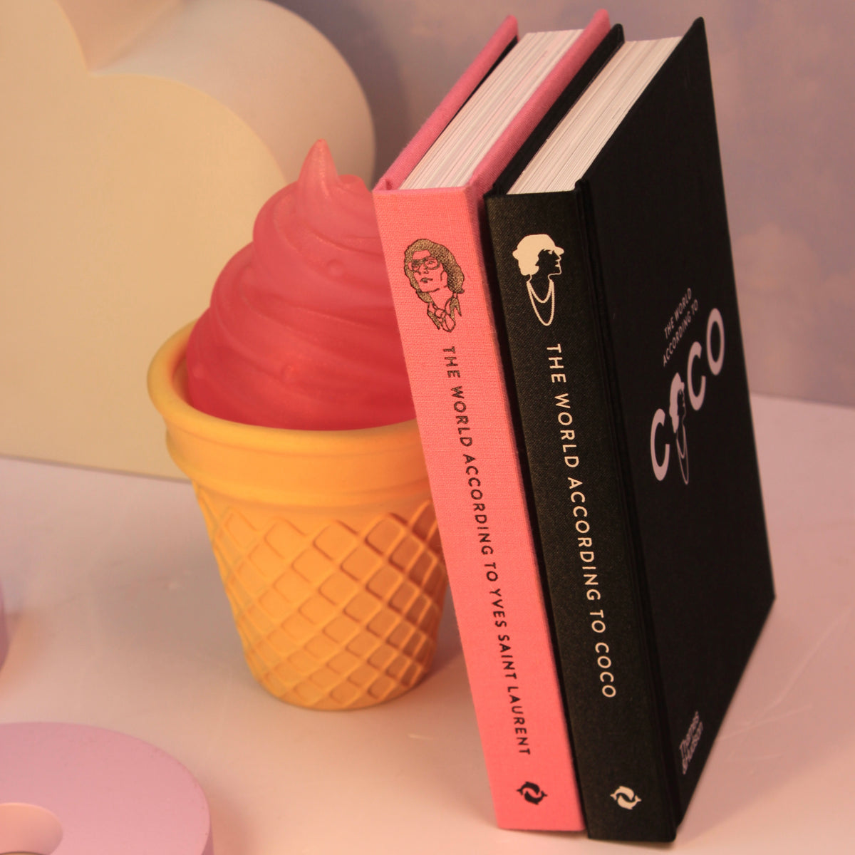 Sorvete decorativo ICE CREAM em resina — imagem 3