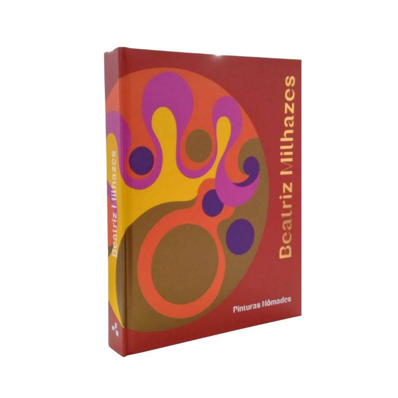 Capa do livro Beatriz Milhazes: Pinturas Nômades, Instituto Casa Roberto Marinho