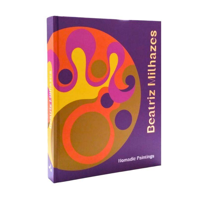 Capa do livro Beatriz Milhazes: Nomadic Paintings, Instituto Casa Roberto Marinho