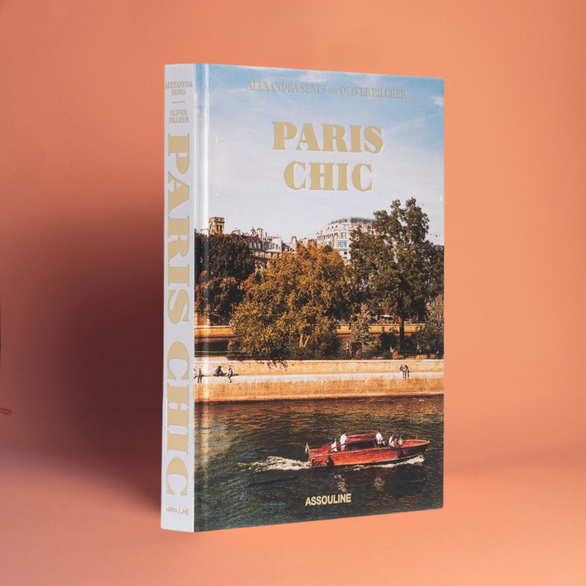 Livro Paris Chic Assouline em capa dura, coffee table book de luxo para decoração e coleção - Modern Mood