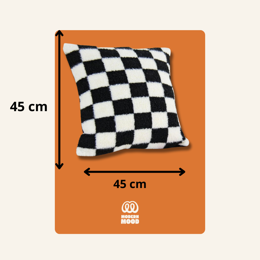 Capa de Almofada Fur - Modern Mood