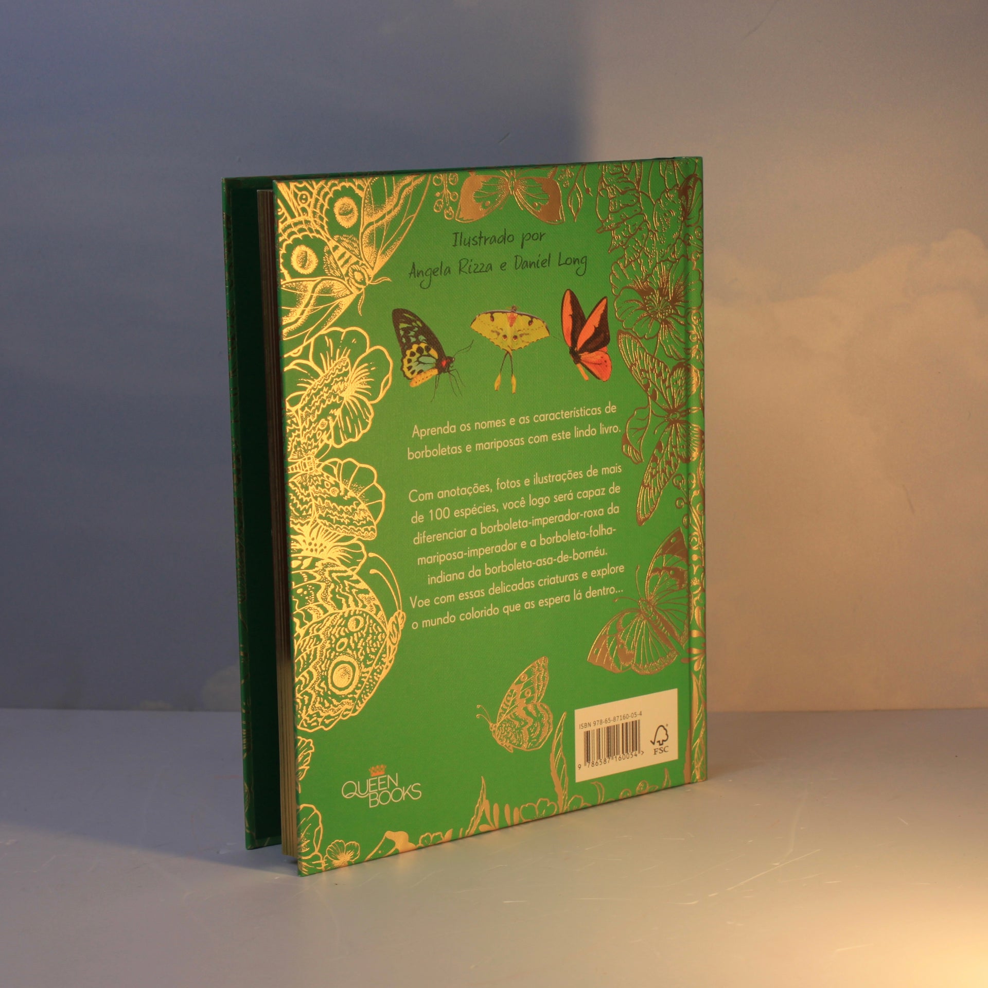 Livro Uma Antologia de Borboletas e Mariposas