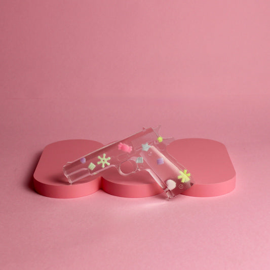 Happy Shot - Revolver Decorativo - Modern Mood