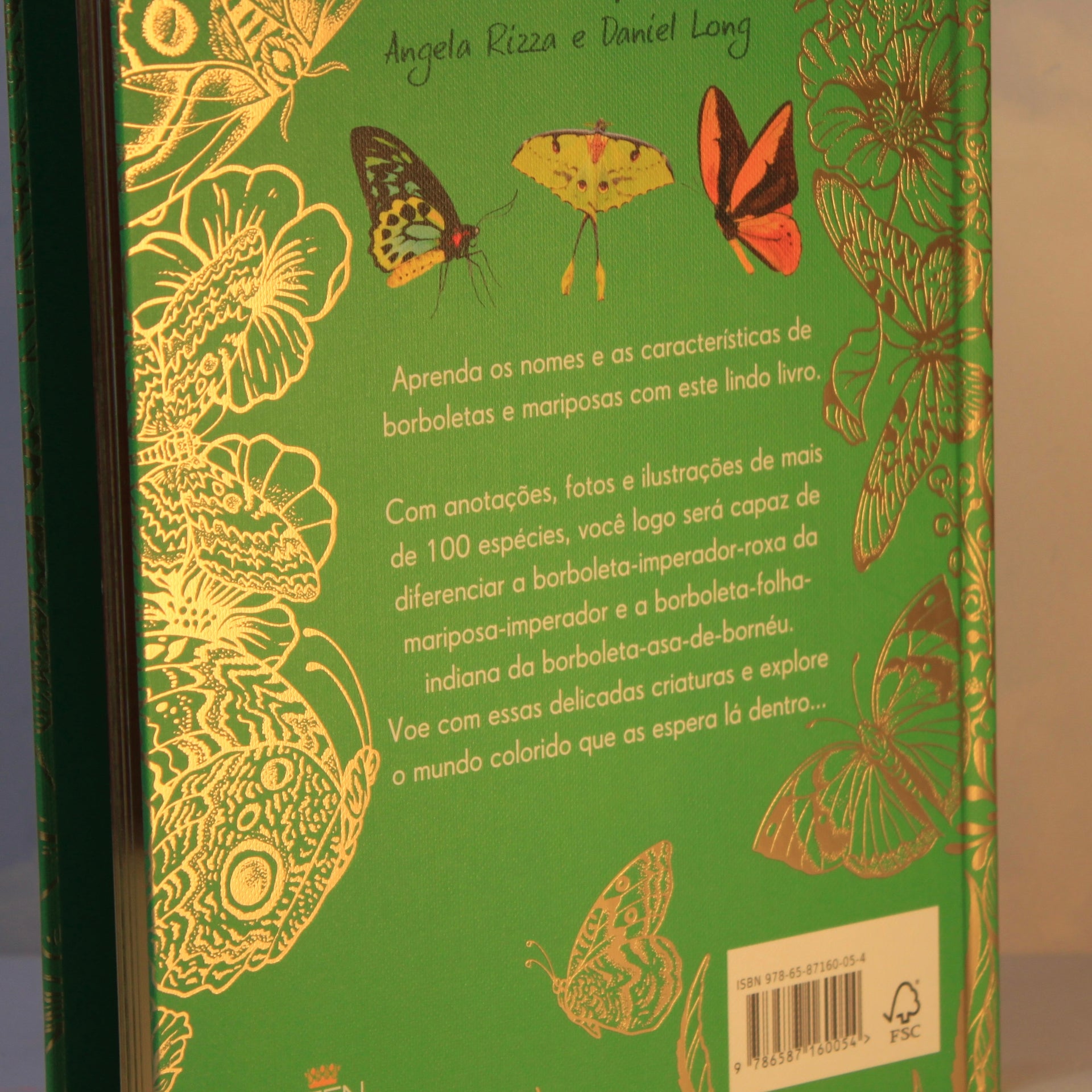 Livro Uma Antologia de Borboletas e Mariposas
