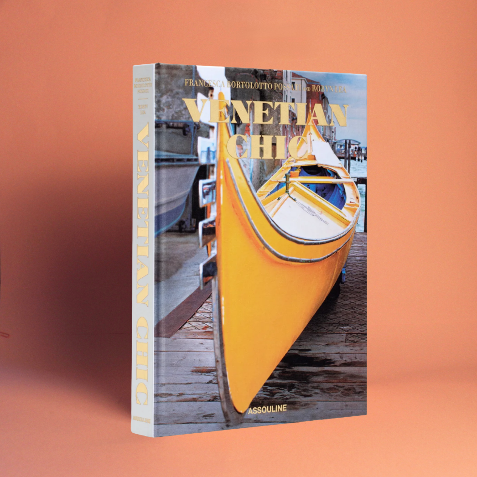 Livro Venetian Chic Assouline coffee table book de luxo sobre Veneza