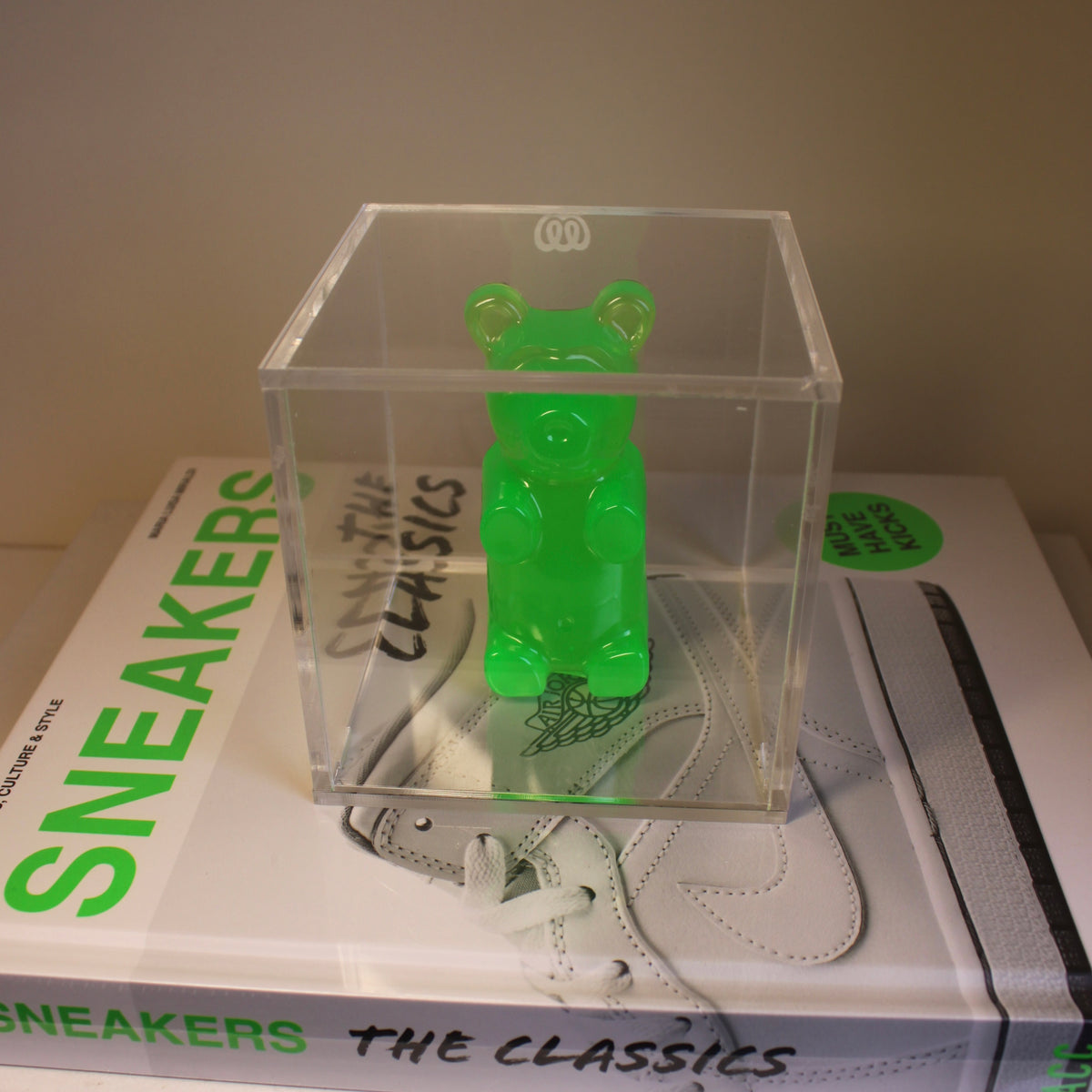Gummy Bear no Cubo - Urso na Caixa de Acrílico