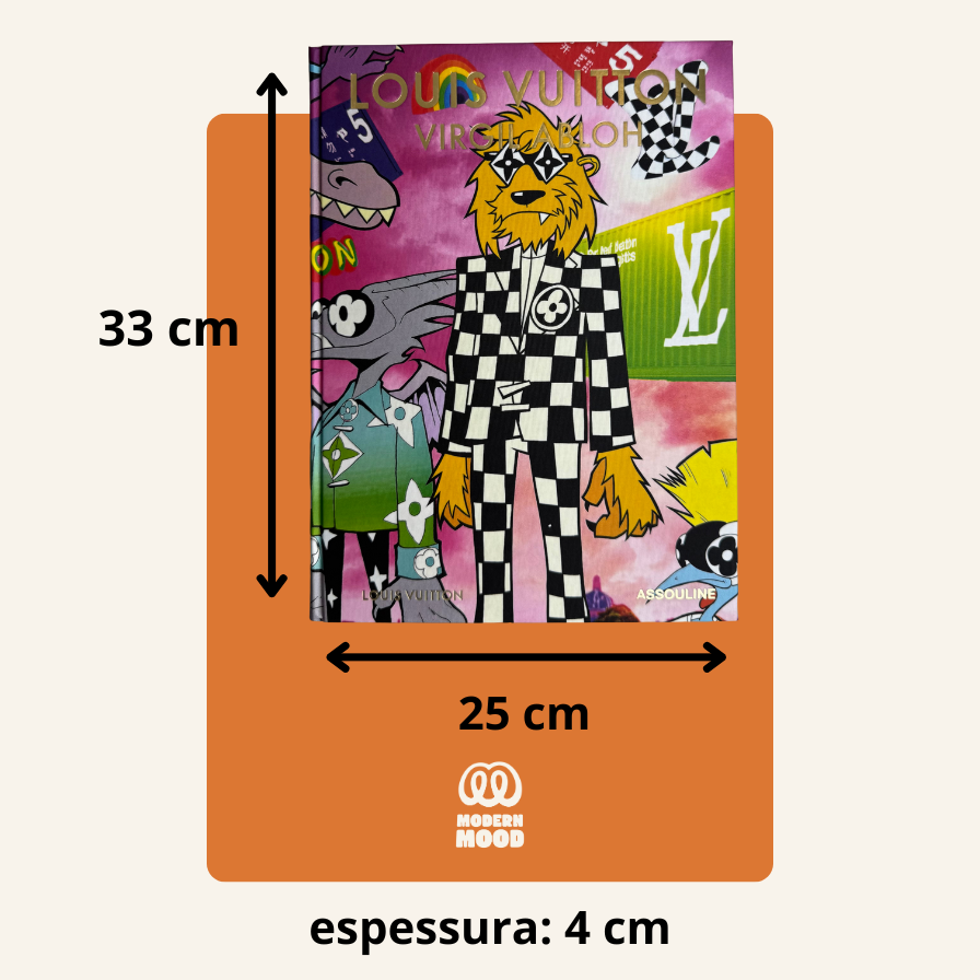 Livro Assouline Louis Vuitton - Virgil Abloh - Modern Mood