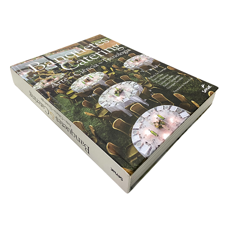Imagem interna do livro Banquetes e Catering, Editora Senac São Paulo