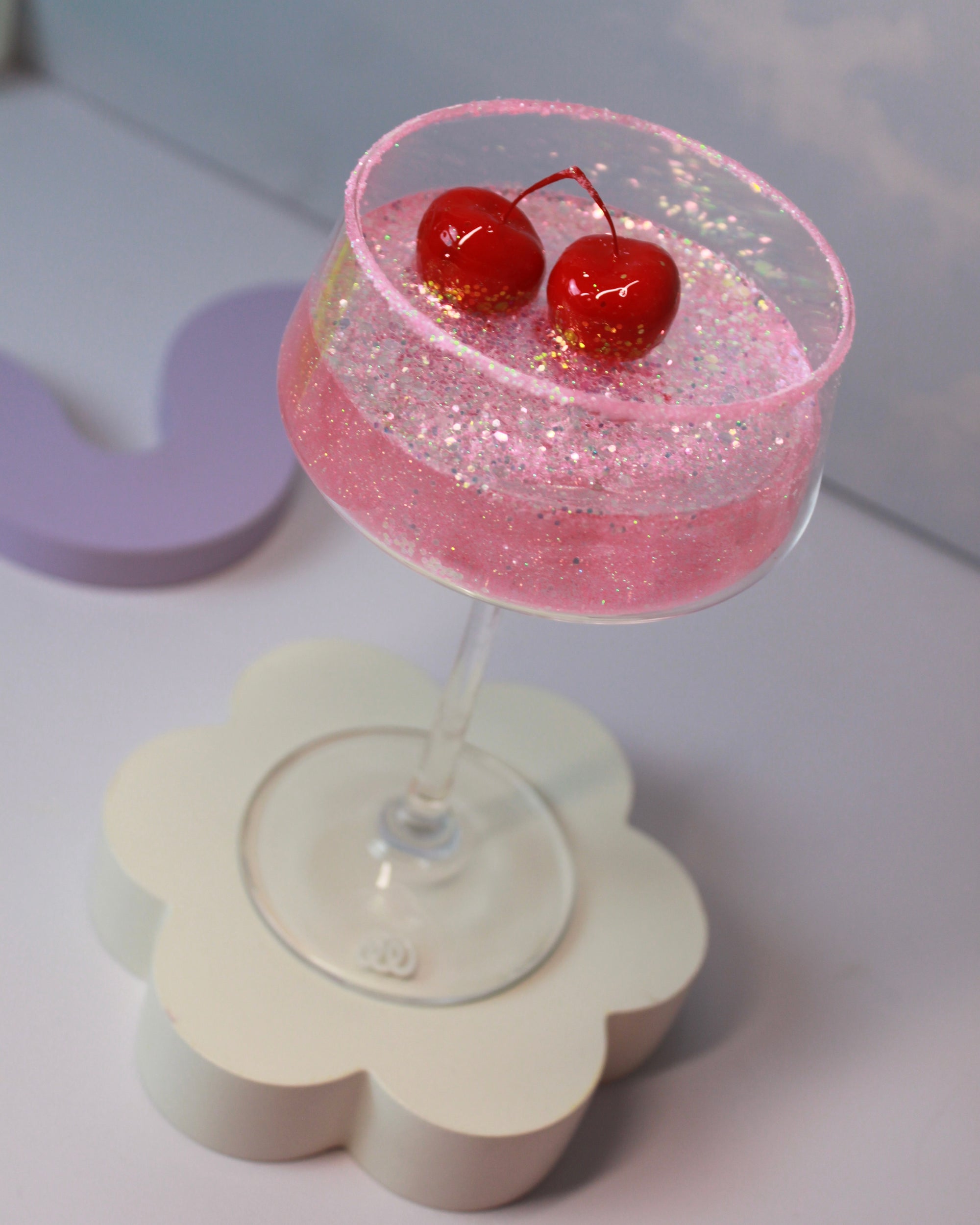 Taça Cherry - Taça de Cristal Decorativa - Modern Mood