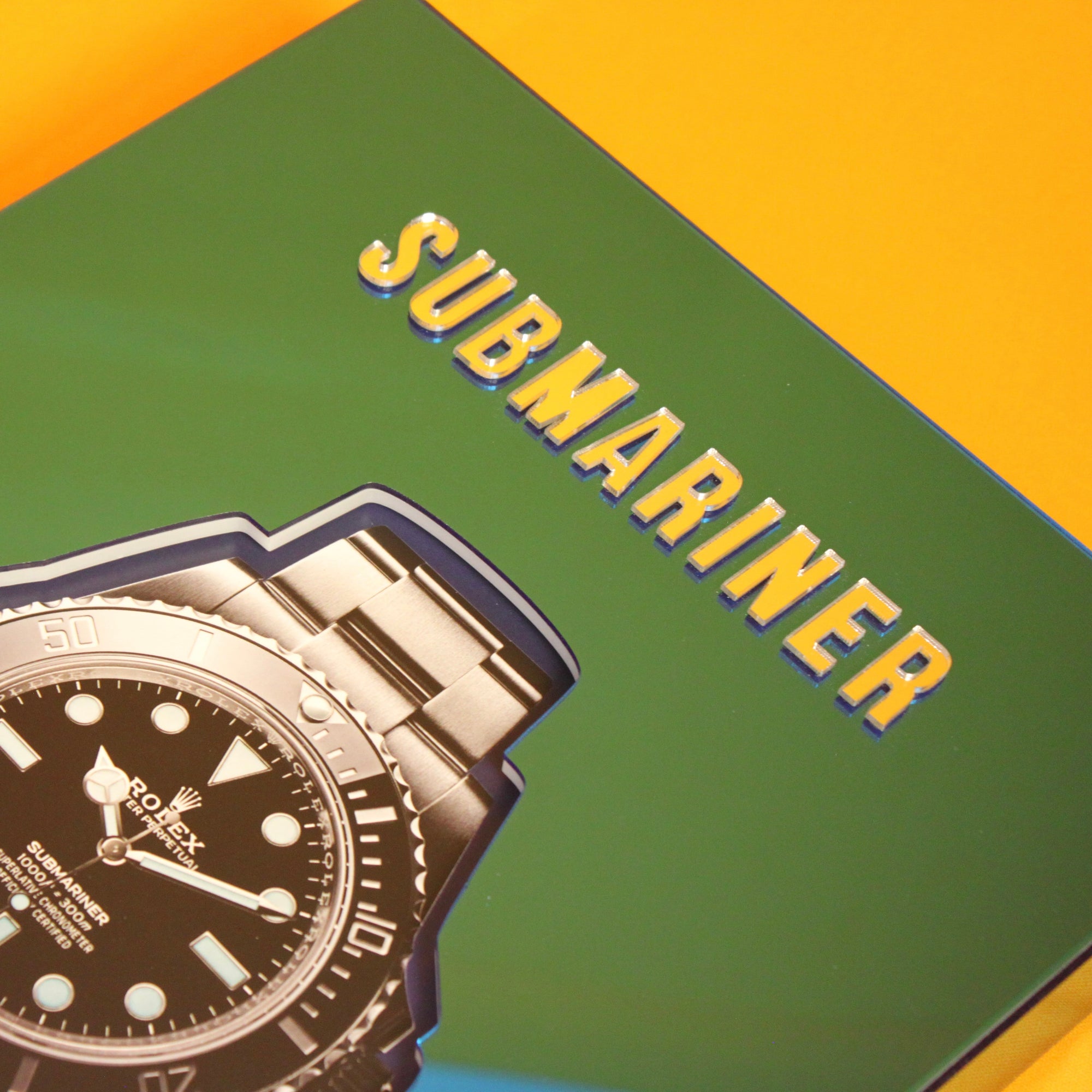 Rolex Submarine com Capa Acrílica Premium - Modern Mood