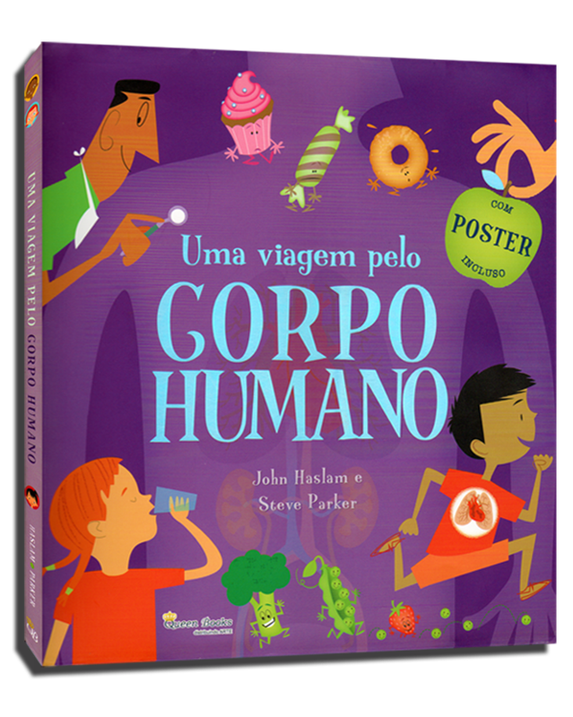 Livro Uma Viagem Pelo Corpo Humano Queen Books - imagem 2