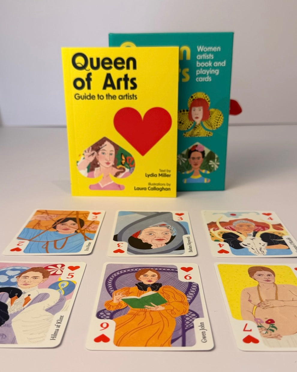 Baralho Queen of Arts -  Livro de Cartas Rainhas das Artes - Modern Mood
