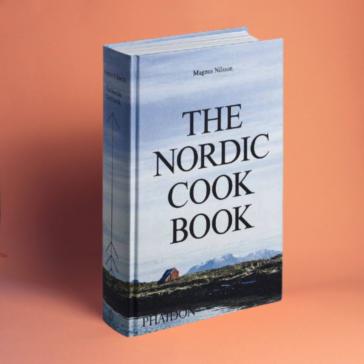 Livro The Nordic Cookbook Phaidon Press capa dura, 768 páginas, coffee table book de culinária nórdica