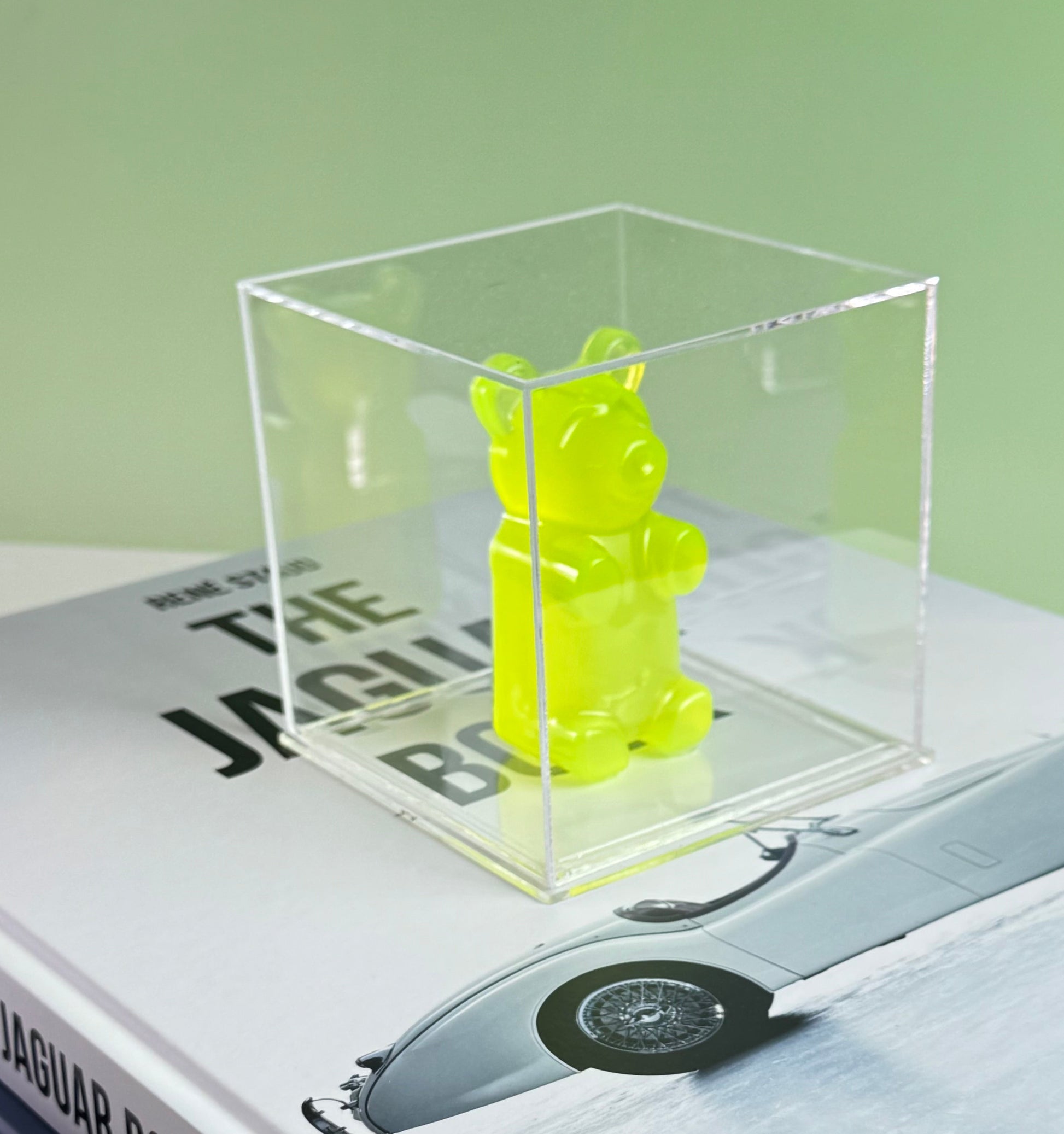 Candy Cube  - Urso na Caixa de Acrílico - Modern Mood