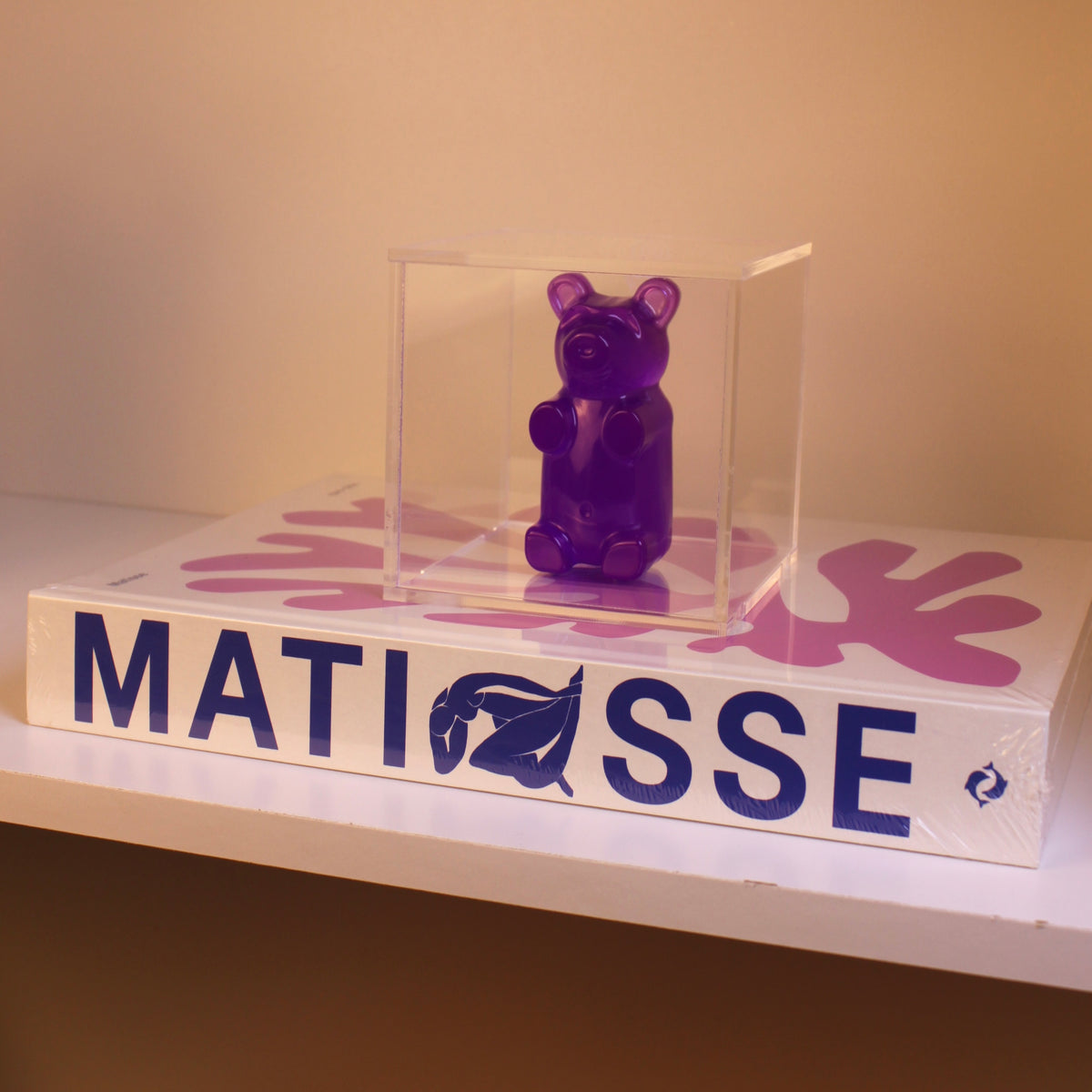Gummy Bear no Cubo - Urso na Caixa de Acrílico