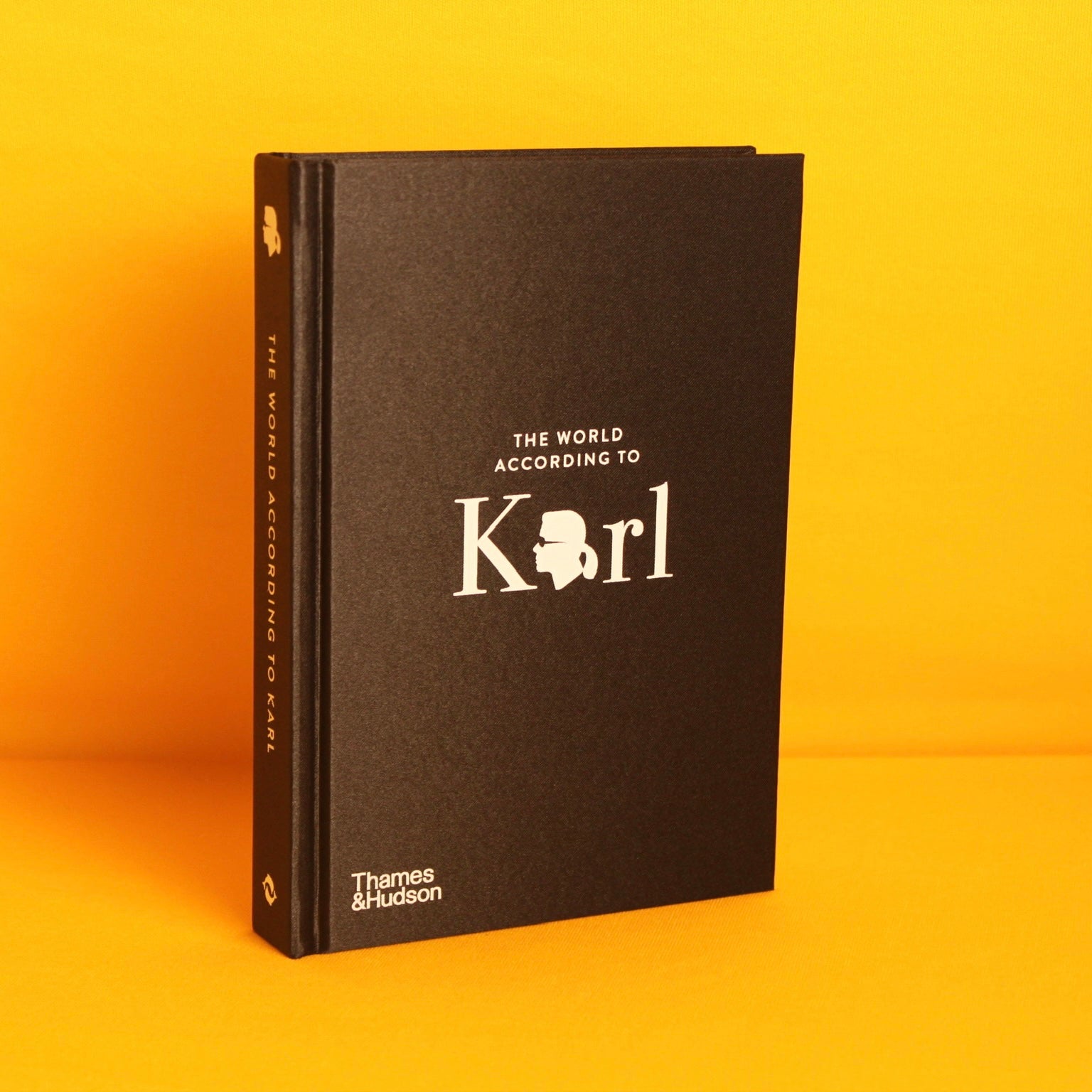 Livro The World According To Karl de Karl Lagerfeld em capa dura da Thames & Hudson na Modern Mood