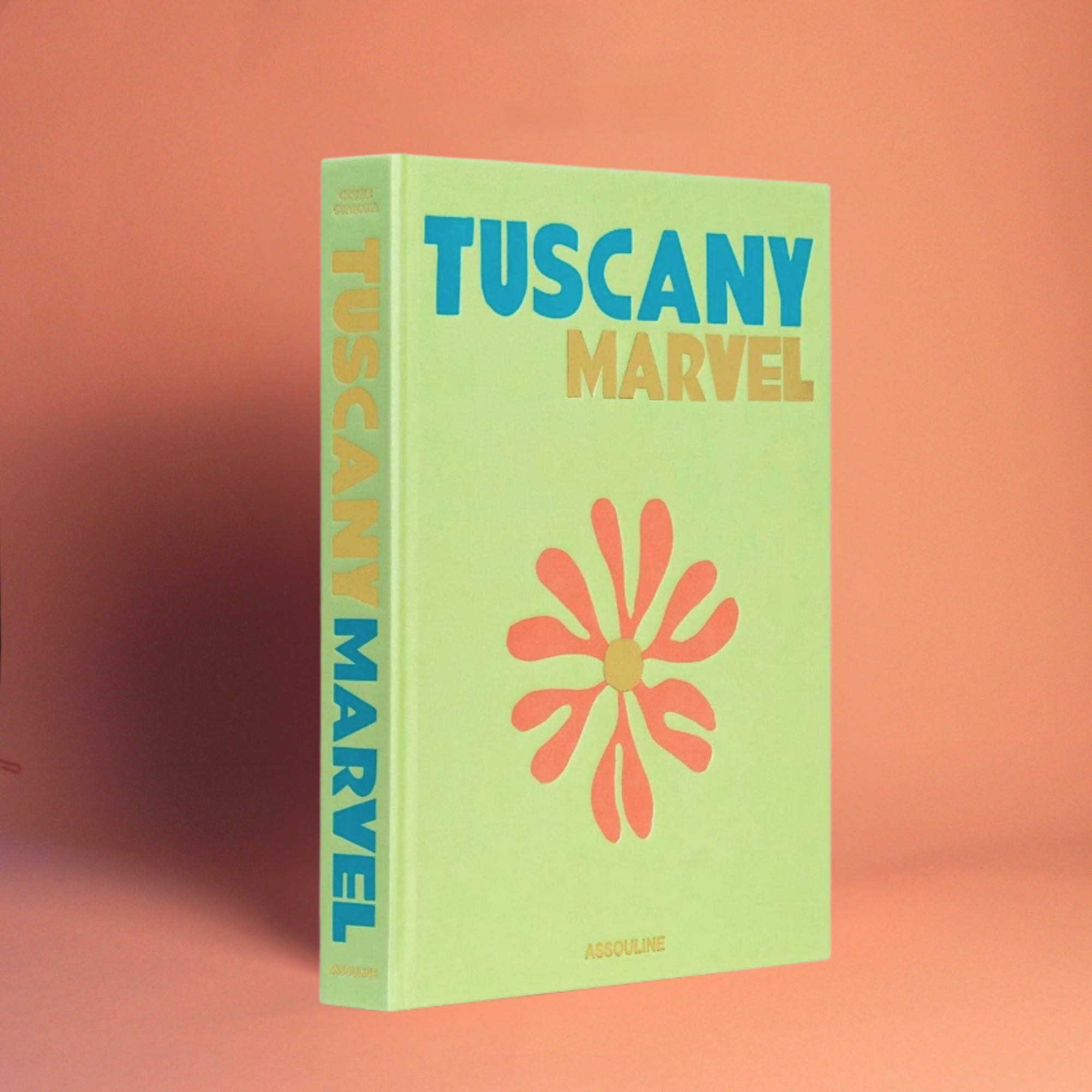 Livro Tuscany Marvel Assouline edição de luxo sobre a Toscana para decoração e coleção