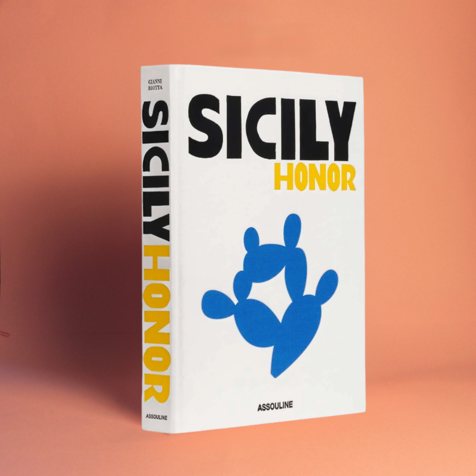 Livro Sicily Honor Assouline capa dura, coffee table book de luxo para decoração e mesa de centro - Modern Mood