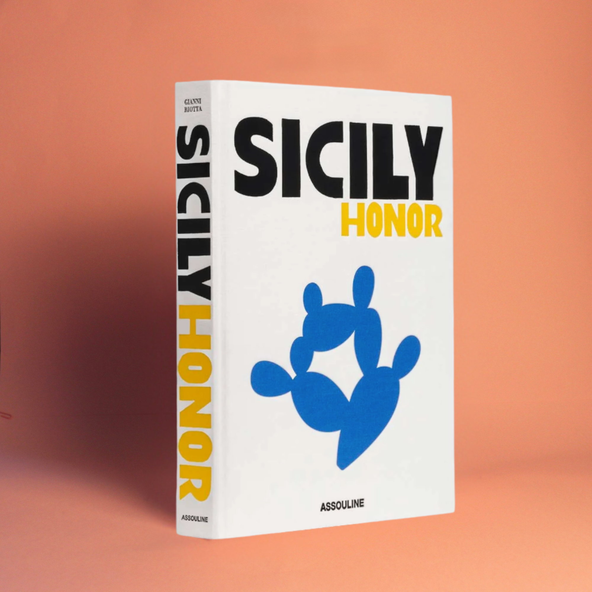 Livro Sicily Honor Assouline capa dura, coffee table book de luxo para decoração e mesa de centro - Modern Mood