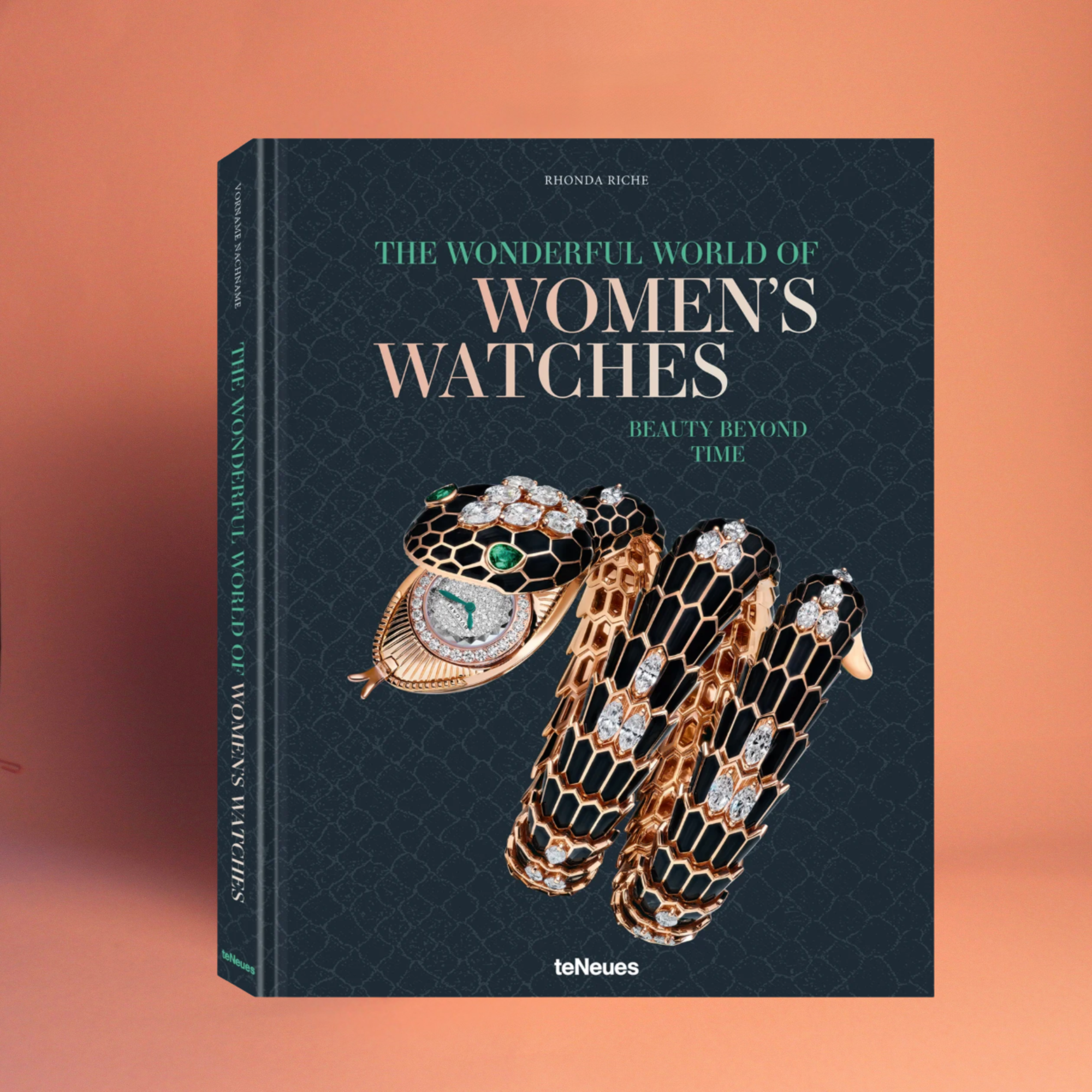 Livro The Wonderful World of Women's Watches (Teneues) capa dura, coffee table book de luxo sobre relógios femininos