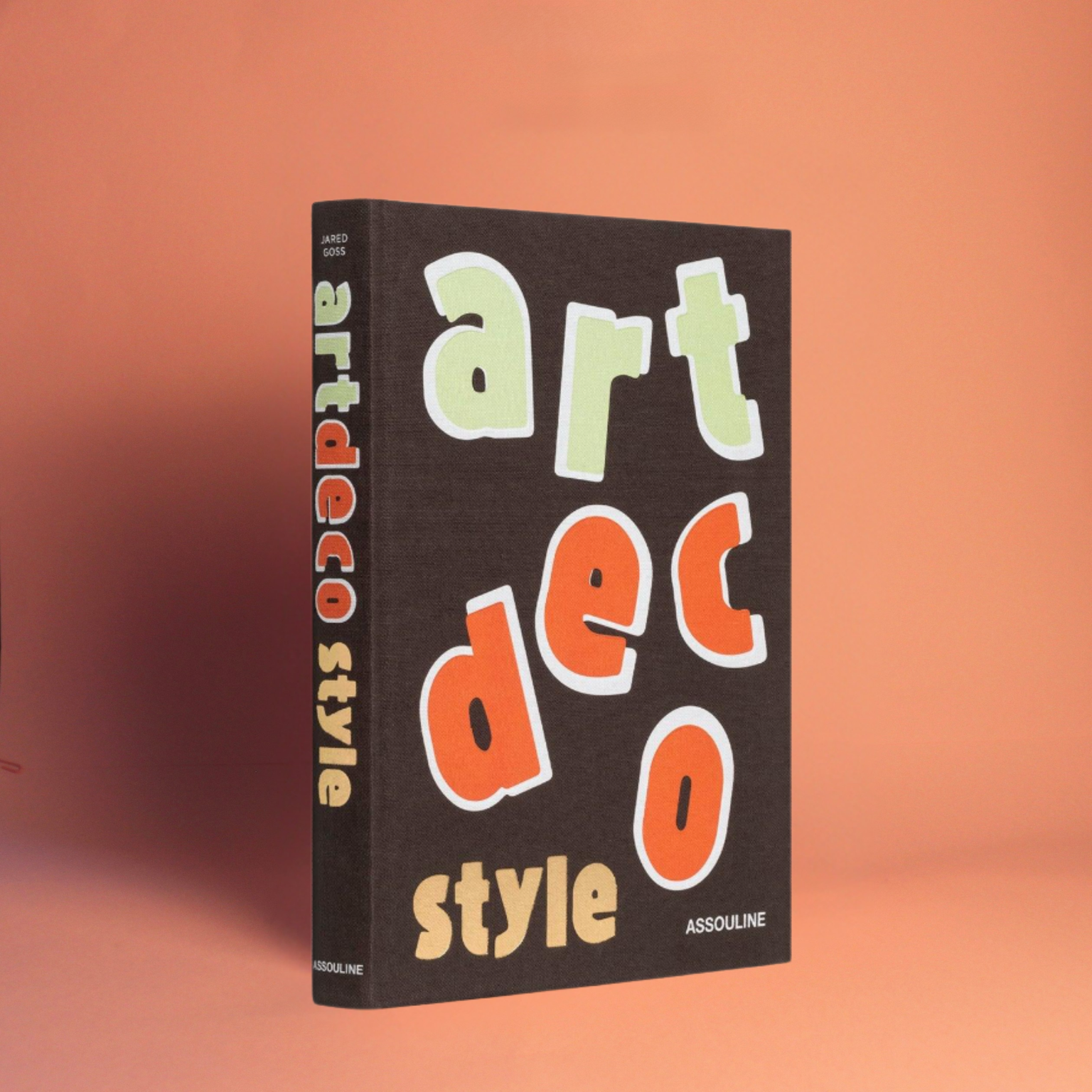 Livro Art Deco Style Assouline capa dura, coffee table book de luxo para decoração e design de interiores