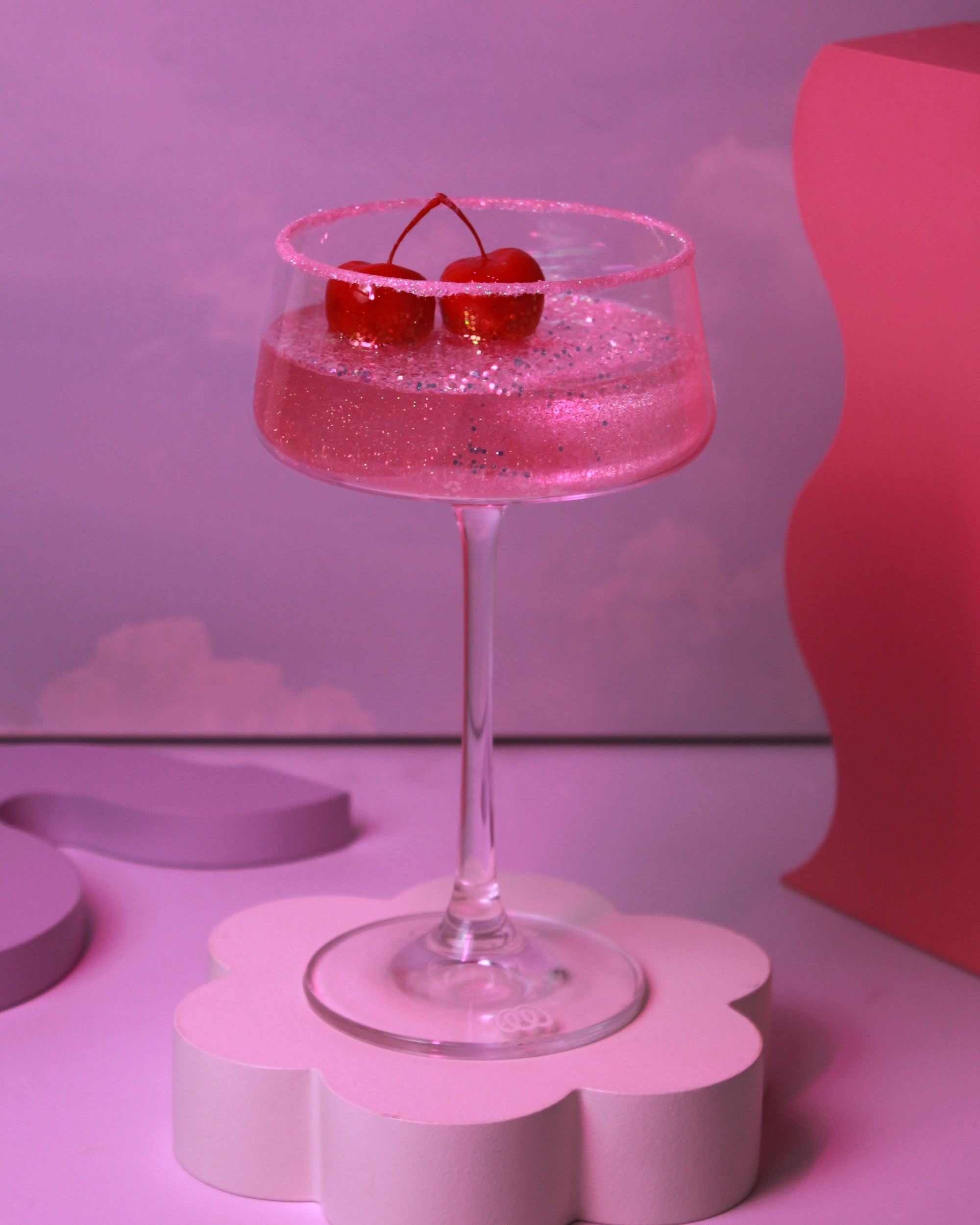 Taça Cherry - Taça de Cristal Decorativa - Modern Mood