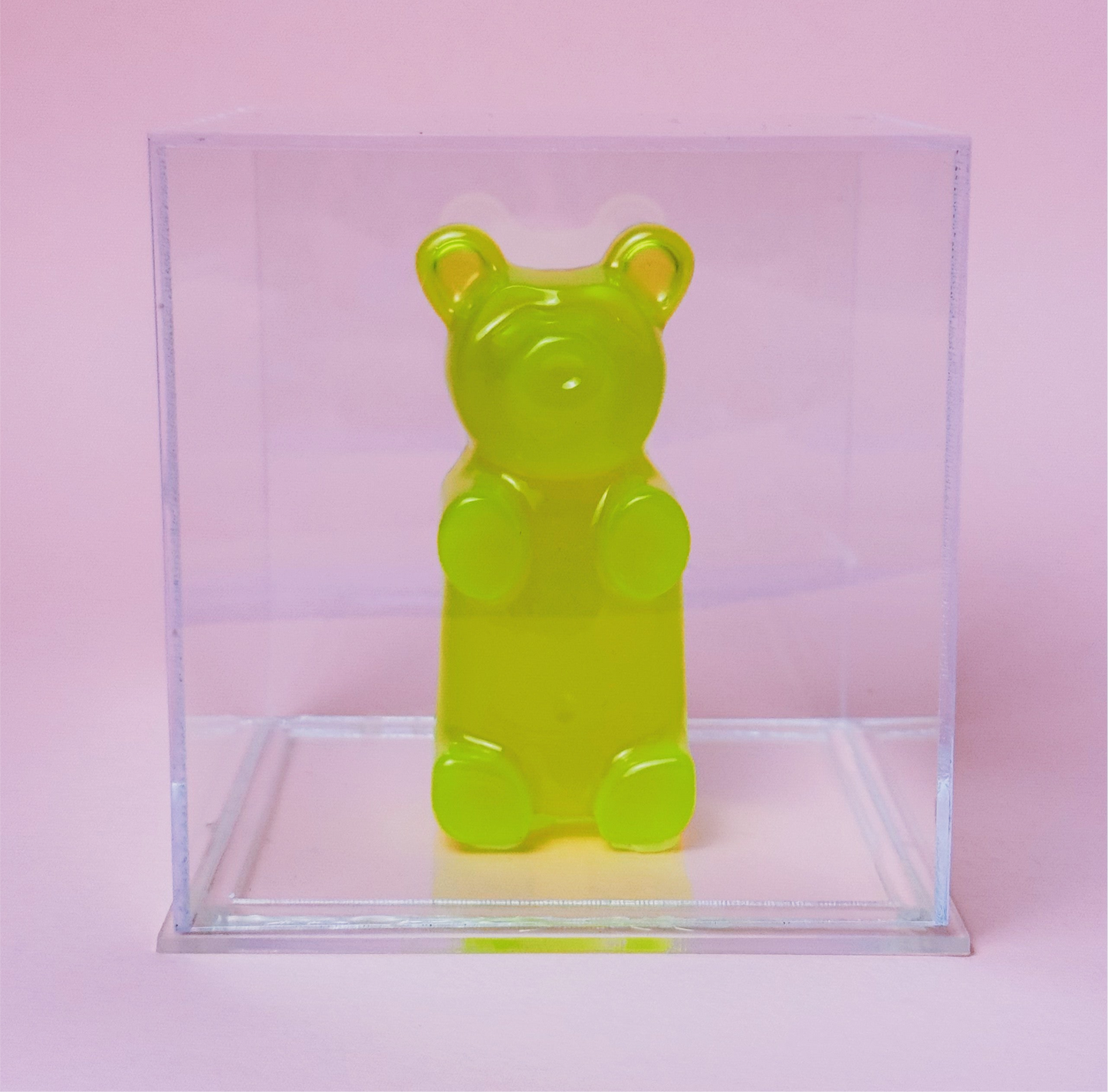 Candy Cube  - Urso na Caixa de Acrílico
