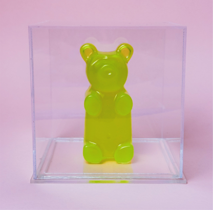 Candy Cube  - Urso na Caixa de Acrílico