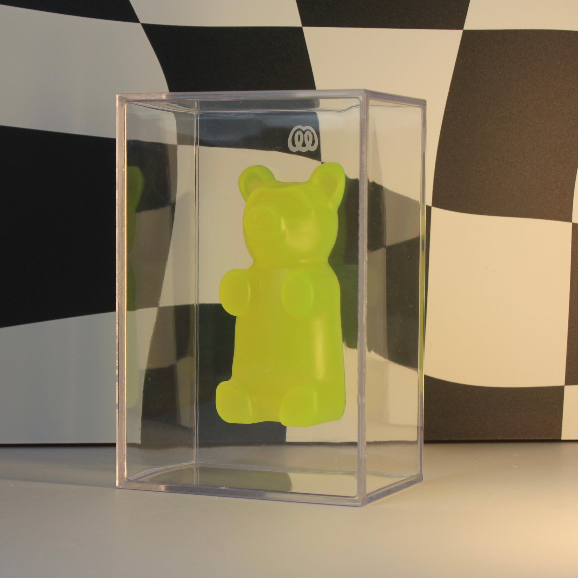 Gummy Bear no Acrílico - Urso No Acrilico