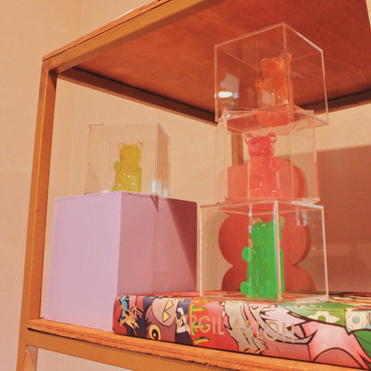 Candy Cube  - Urso na Caixa de Acrílico
