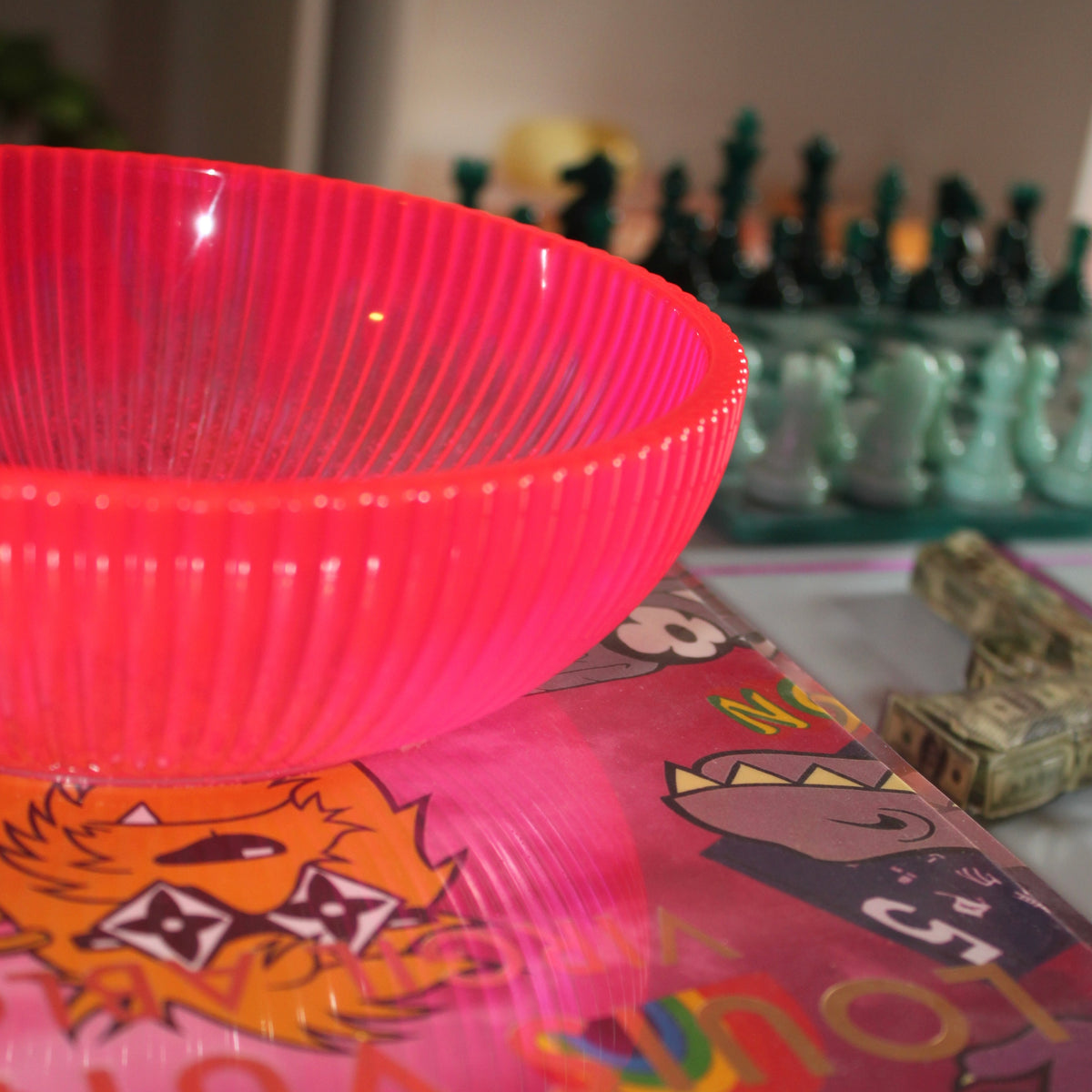 Glow Bowl - Centro de Mesa Decorativo
