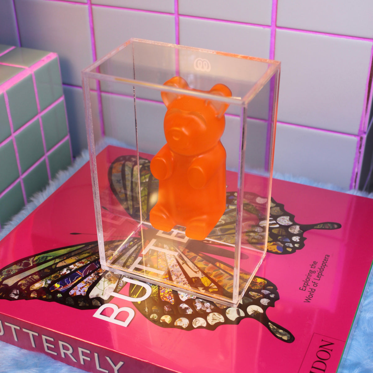 Gummy Bear no Acrílico - Urso No Acrilico