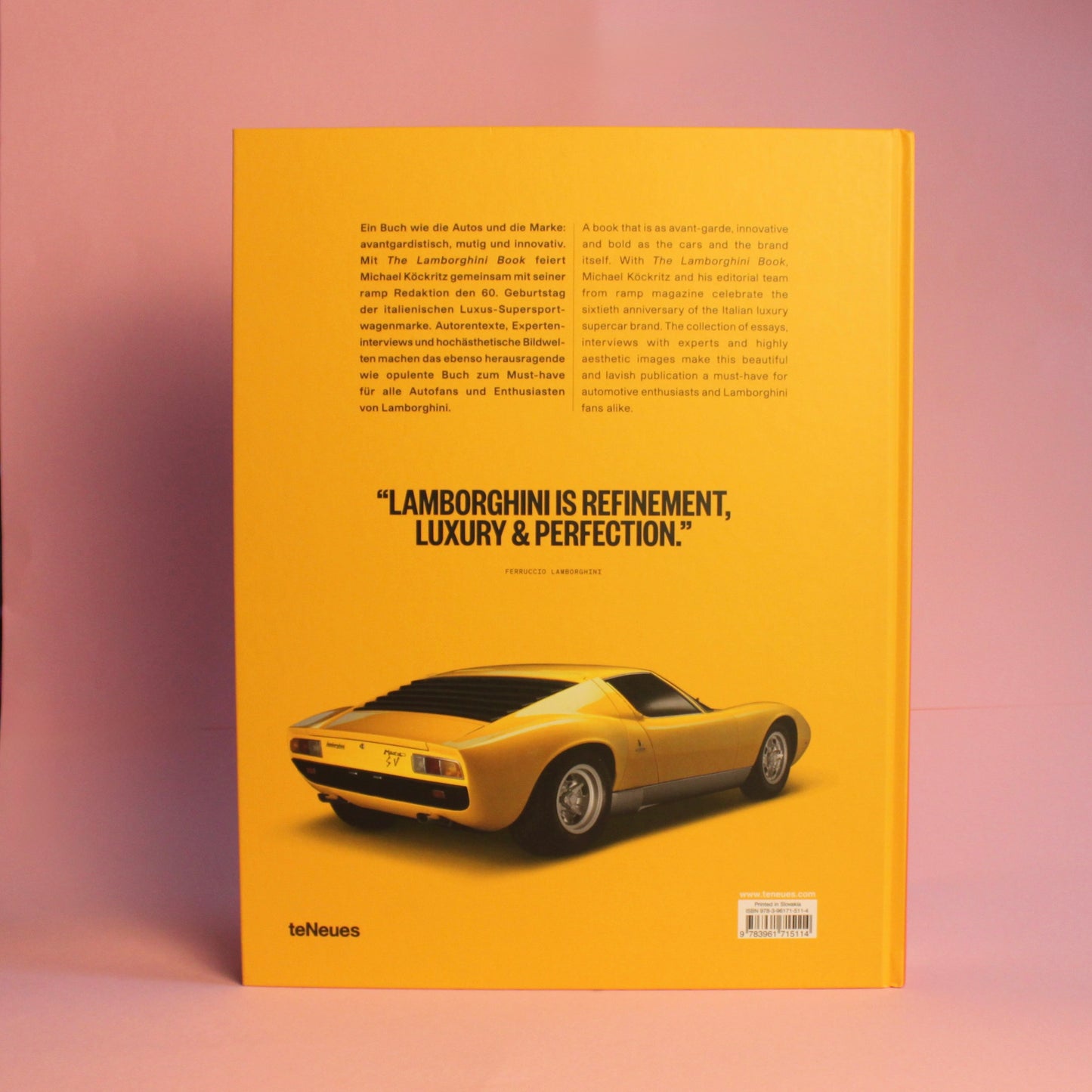 Livro The Lamborghini Book Teneues - Modern Mood