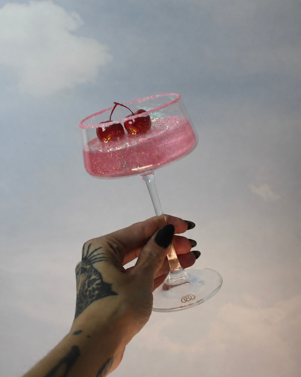 Taça Cherry - Taça de Cristal Decorativa - Modern Mood