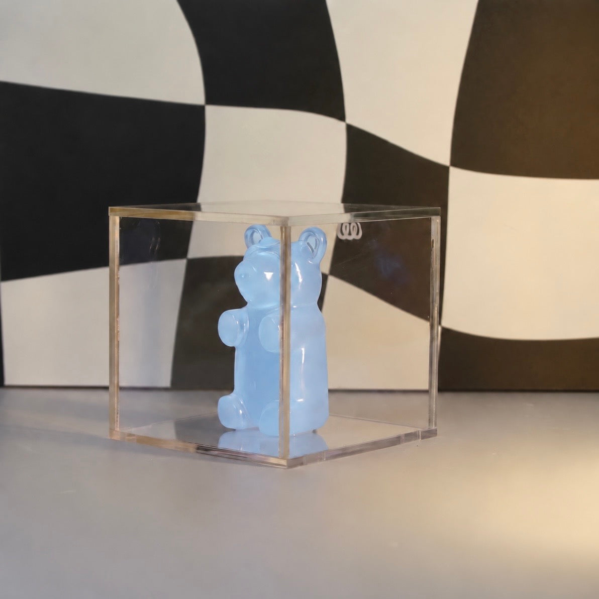 Gummy Bear no Cubo - Urso na Caixa de Acrílico