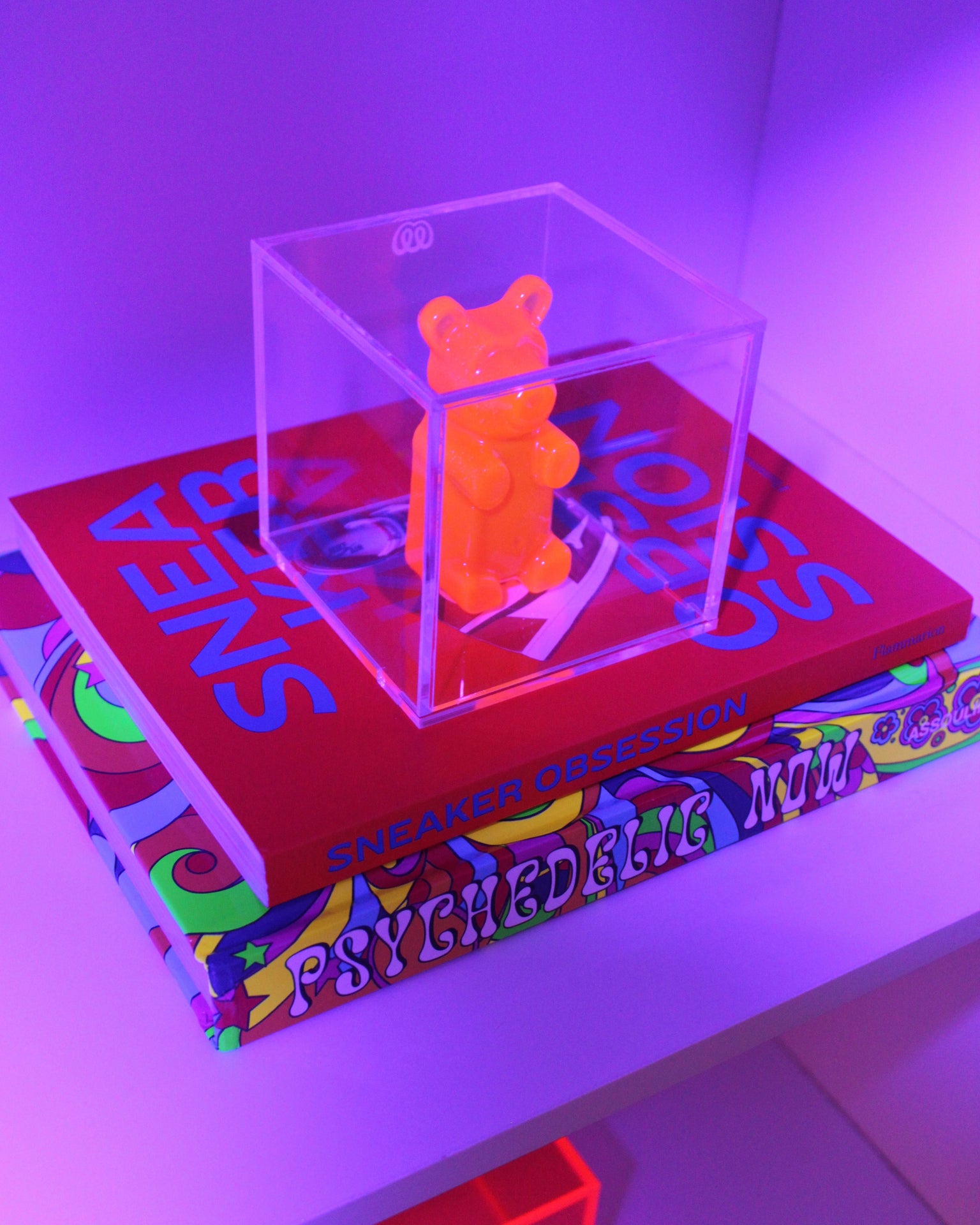 Candy Cube  - Urso na Caixa de Acrílico - Modern Mood