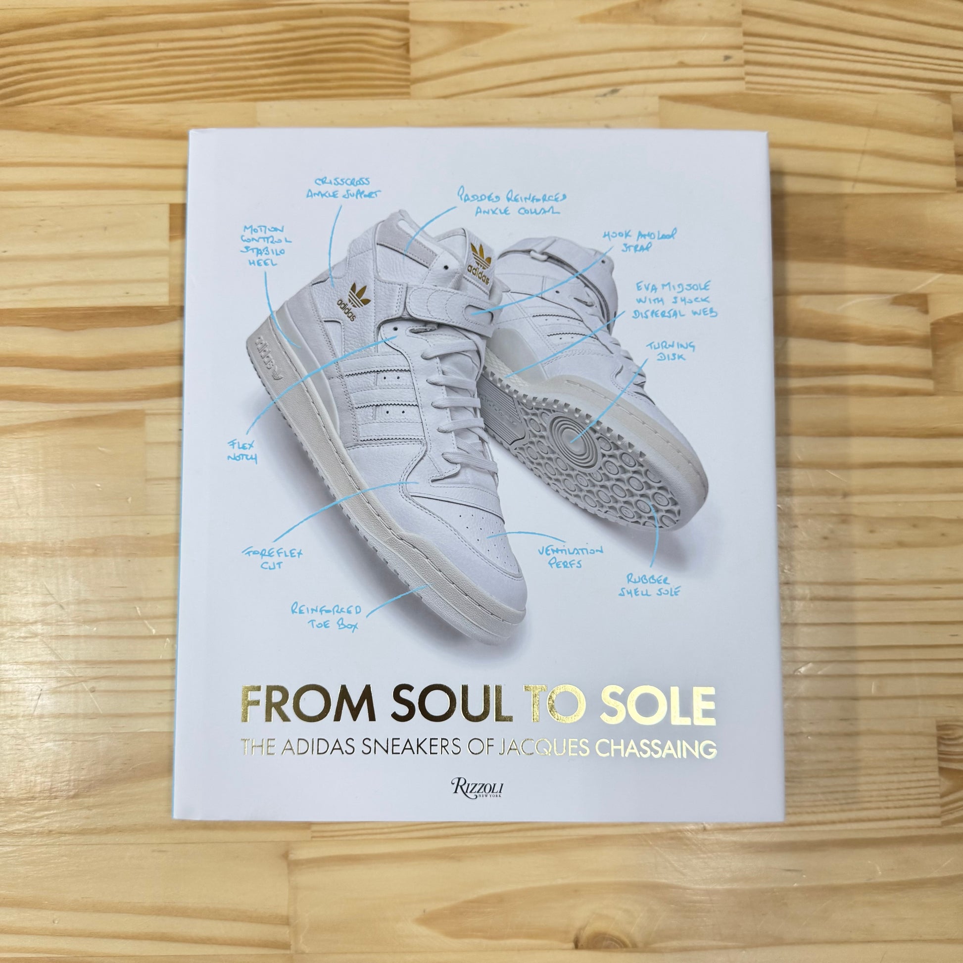 Livro From Soul To Sole: The Adidas Sneakers Of Jacques Chassaing - Rizzoli - Modern Mood