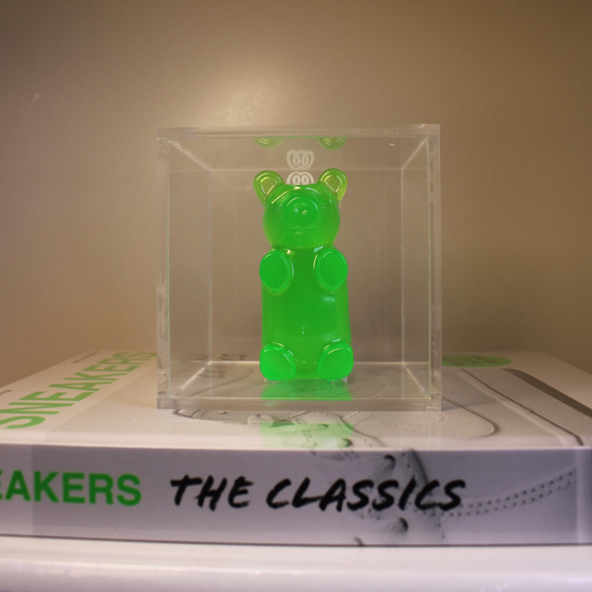 Gummy Bear no Cubo - Urso na Caixa de Acrílico